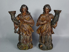 17e siècle Paire personnages