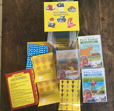 LES HISTOIRES DU PERE CASTOR ...  COFFRET DE 6 DVD + 2 JEUX