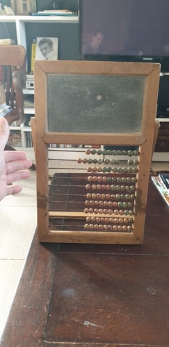 Jouet ancien tableau ecole - tableau,