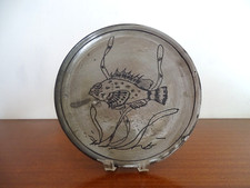 Assiette terre cuite