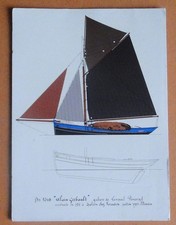 CARTE POSTALE Bateaux  - Gabare de Lampaul-Plouarzel - 12 x 16.5cm