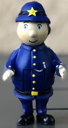 Figurine policier ebl - ,