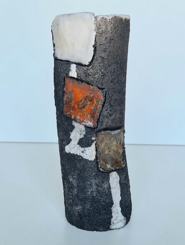 Vase céramique raku atelier