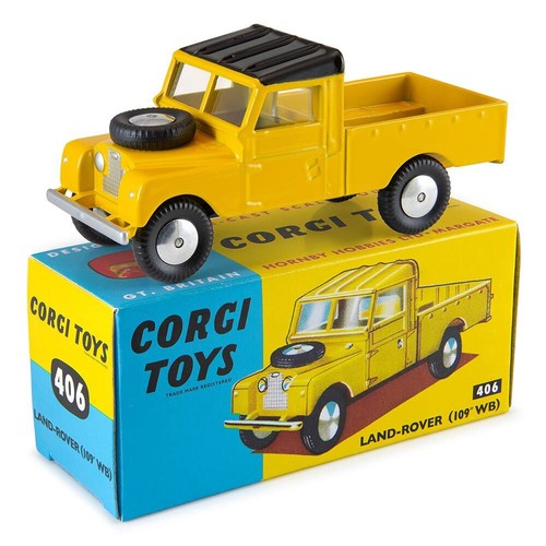 Corgi 406 land rover - corgi,