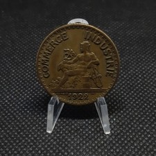 2 francs France 1922 - Chambre de commerce,  TB+,  sous pochette