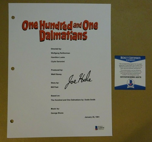 Autographed joe hale - joe,