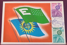 CARTE maximum premier jour 1967 EUROPA MONACO
