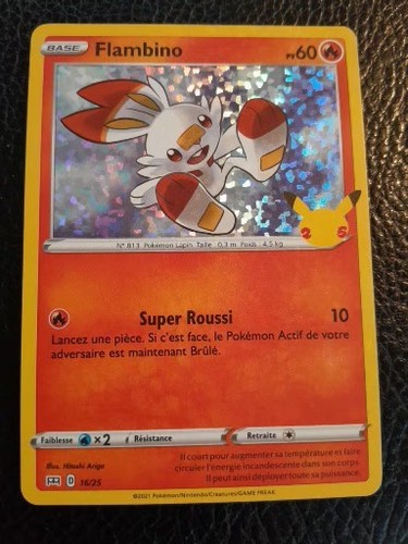 Carte pokémon mcdonald - pokémon, 25