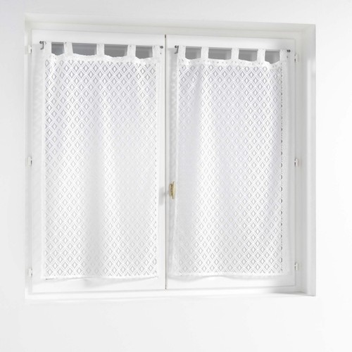 Paire voilages maille - de,