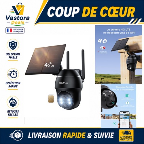 Cooau caméra surveillance - cooau,