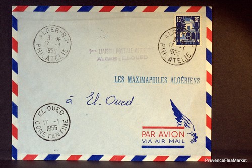 Algérie lettre vol - lettre,
