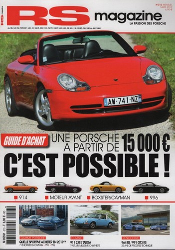 Magazine 213 porsche 718 - magazine,