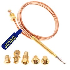 Thermocouple Universel pour Gaziniere Gaz Longueur 150 cm avec 5 Écrous Garan...