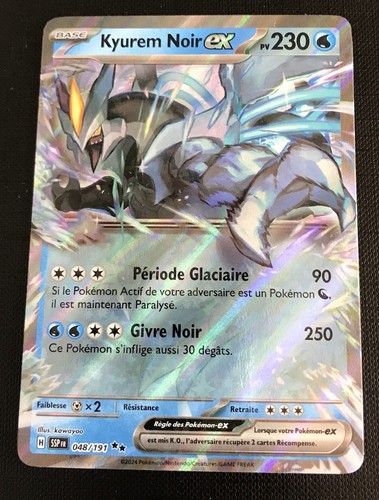 Carte pokémon kyurem noir - kyurem,