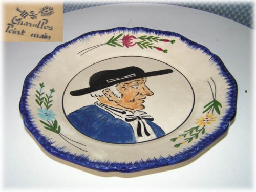 Assiette charolles molin - assiette,