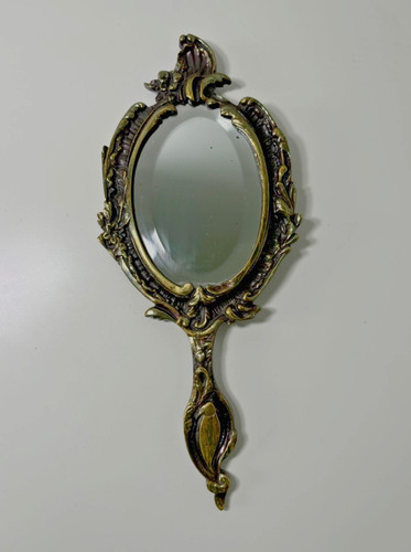 Miroir main baroque en - miroir,