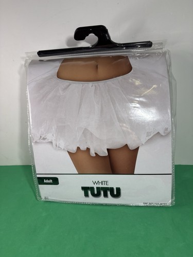 Adult sized white tutu new - white, tutu-new-