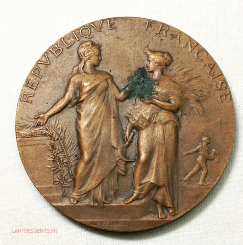 Médaille agriculture - (fr1),