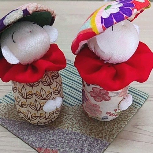 Japanese crepe craft jizo - craft, 2