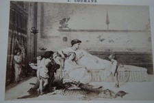 UN COUPABLE JOSEPH COOMANS TABLEAU CARTE ALBUM  PHOTO GOUPIL N°23