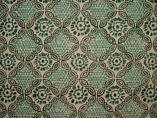 3 Mètres iLiv Stardust Vert Malachite Tissu Tissé En Coton Pour Coussin Rideau