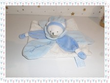 ㉞ -Doudou Ours Tons de Bleu