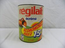 GRANDE BOITE DE LAIT RÉGILAIT ÉCRÉMÉ PLEINE de 1985