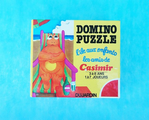Vintage domino puzzle les - domino,