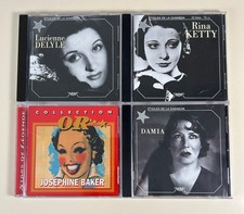 Lot 4 CD Etoiles de la chanson