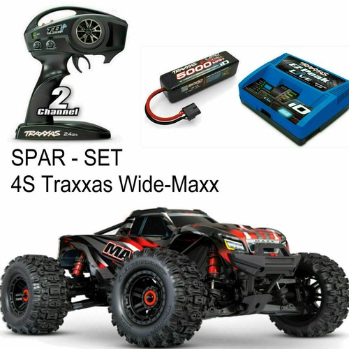 Traxxas maxx wide red - traxxas,