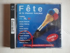 FETE DE LA CHANSON FRANCAISE - Années 60, 70, 80 - CD