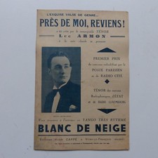 Partition près de moi reviens