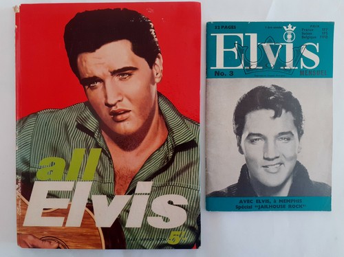 Lot rares magazines elvis - lot,