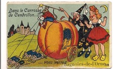 dans le carrosse de cendrillon