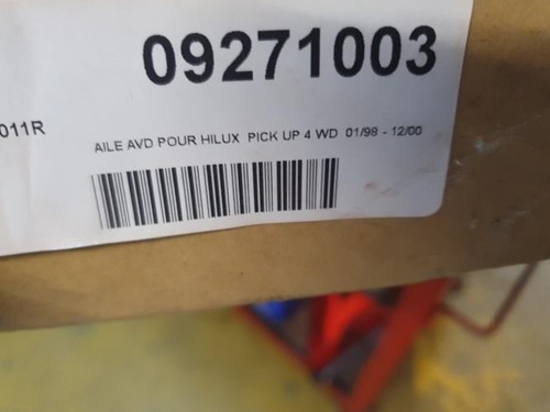 Aile avant droit toyota hilux - avant,