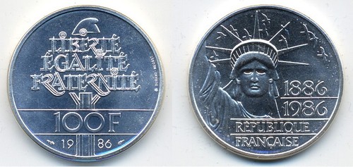Rare 100 francs liberte - :,