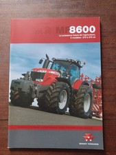 PROSPECTUS BROCHURE TRACTEUR MASSEY FERGUSON 8600