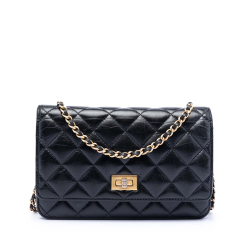 Chanel matelassé vieilli cuir - chanel,