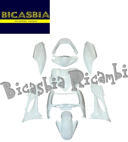18381 set carénage blanche - 18381,