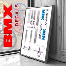 Stickers repro BMX Vintage