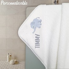 Cape de bain en éponge