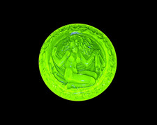 Boîte en ouraline style Art