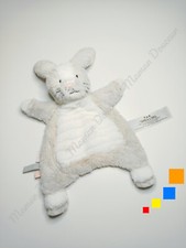 Doudou Plat/Mouchoir Lapin