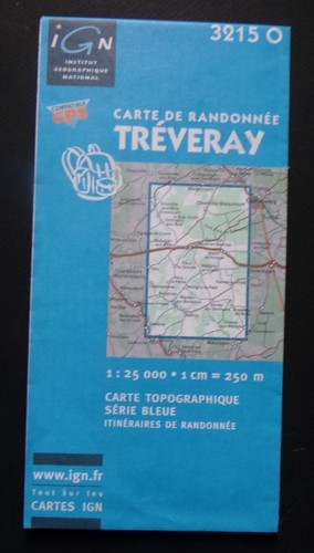Carte ign série bleue 3215 - §,
