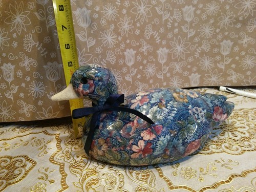 Vintage decorative duck decoy - duck,
