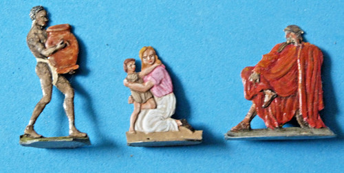 Plats étain zinnfiguren - -,