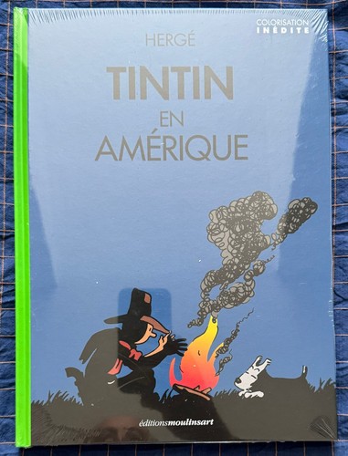 Tintin amerique colorise - bd,