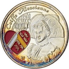 France, Médaille, Alsace -