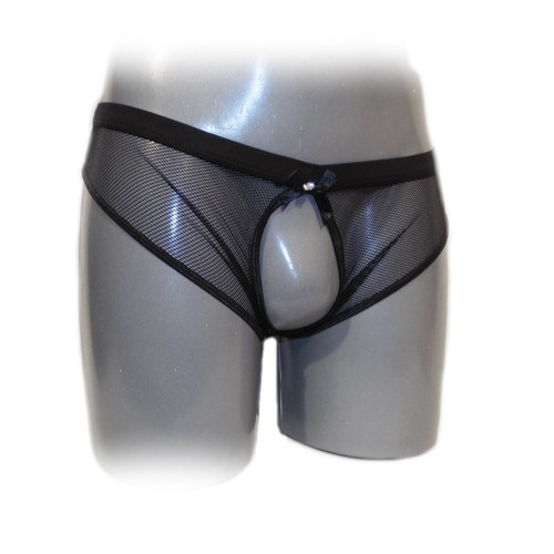 Culotte hipster noire dos - culotte,