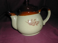 Théière en  grès marron